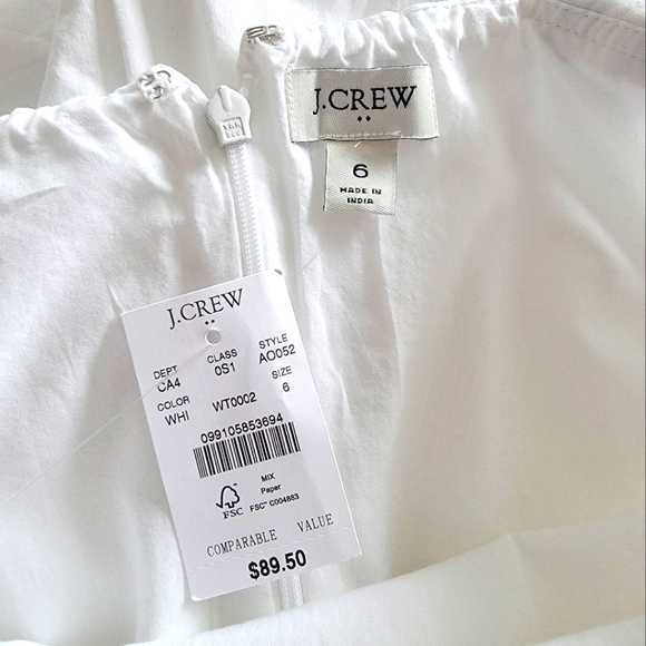 J.Crew Cotton dress. - Picture 4 of 4